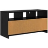 TV staliukas Televizoriaus spintelė 102 x 37,5 x 52,5 cm Juodojo ąžuolo