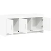 TV staliukas Televizoriaus spintelė 102 x 33 x 47 cm Balta Apdirbta mediena