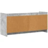 TV staliukas Televizoriaus spintelė 102 x 33 x 47 cm Betono pilka