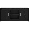 TV staliukas Televizoriaus spintelė 102 x 33 x 47 cm Juodojo ąžuolo