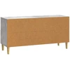 TV staliukas Televizoriaus spintelė 102 x 34,5 x 50 cm Betono pilka