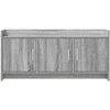 TV staliukas Televizoriaus spintelė 102 x 33 x 47 cm Pilka Sonoma