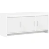 TV staliukas Televizoriaus spintelė 102 x 33 x 47 cm Balta Apdirbta mediena