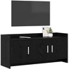 TV staliukas Televizoriaus spintelė 102 x 33 x 47 cm Juodojo ąžuolo
