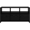 TV staliukas Televizoriaus spintelė 102 x 37,5 x 52,5 cm Juodojo ąžuolo