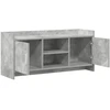 TV staliukas Televizoriaus spintelė 102 x 33 x 47 cm Betono pilka