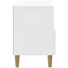 TV staliukas Televizoriaus spintelė 102 x 34,5 x 50 cm Itin blizgi balta