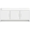 TV staliukas Televizoriaus spintelė 102 x 33 x 47 cm Balta Apdirbta mediena