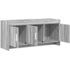TV staliukas Televizoriaus spintelė 102 x 33 x 47 cm Pilka Sonoma