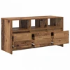 TV staliukas Televizoriaus spintelė 102 x 37,5 x 52,5 cm Ąžuolo mediena