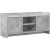 TV staliukas Televizoriaus spintelė 102 x 33 x 47 cm Betono pilka