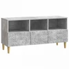 TV staliukas Televizoriaus spintelė 102 x 34,5 x 50 cm Betono pilka