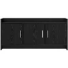 TV staliukas Televizoriaus spintelė 102 x 33 x 47 cm Juodojo ąžuolo
