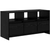 TV staliukas Televizoriaus spintelė 102 x 37,5 x 52,5 cm Juodojo ąžuolo