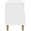 TV staliukas Televizoriaus spintelė 102 x 34,5 x 50 cm Balta