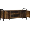 TV staliukas Televizoriaus spintelė 119 x 33 x 50 cm Dūminio ąžuolo
