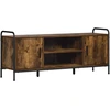 TV staliukas Televizoriaus spintelė 119 x 33 x 50 cm Dūminio ąžuolo