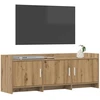 TV staliukas Televizoriaus spintelė 130 x 33 x 47 cm Artisano ąžuolo