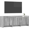 TV staliukas Televizoriaus spintelė 130 x 33 x 47 cm Pilka Sonoma