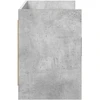 TV staliukas Televizoriaus spintelė 130 x 33 x 47 cm Betono pilka