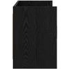 TV staliukas Televizoriaus spintelė 130 x 33 x 47 cm Juodojo ąžuolo