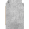 TV staliukas Televizoriaus spintelė 130 x 33 x 47 cm Betono pilka