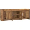 TV staliukas Televizoriaus spintelė 130 x 33 x 47 cm Sendintos medienos