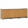 TV staliukas Televizoriaus spintelė 130 x 33 x 47 cm Artisano ąžuolo