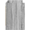 TV staliukas Televizoriaus spintelė 130 x 33 x 47 cm Pilka Sonoma