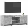 TV staliukas Televizoriaus spintelė 130 x 33 x 47 cm Betono pilka