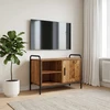 TV staliukas Televizoriaus spintelė 133 x 33 x 50 cm Sendintos medienos