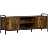 TV staliukas Televizoriaus spintelė 133 x 33 x 50 cm Dūminio ąžuolo