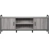 TV staliukas Televizoriaus spintelė 133 x 33 x 50 cm Pilka Sonoma