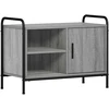 TV staliukas Televizoriaus spintelė 133 x 33 x 50 cm Pilka Sonoma