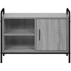 TV staliukas Televizoriaus spintelė 133 x 33 x 50 cm Pilka Sonoma