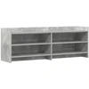 TV staliukas Televizoriaus spintelė 135 x 33 x 47 cm Betono pilka
