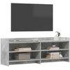TV staliukas Televizoriaus spintelė 135 x 33 x 47 cm Betono pilka