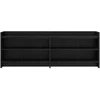 TV staliukas Televizoriaus spintelė 135 x 33 x 47 cm Juodojo ąžuolo