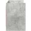 TV staliukas Televizoriaus spintelė 135 x 33 x 47 cm Betono pilka