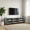 TV staliukas Televizoriaus spintelė 140 x 39,5 x 50 cm Pilka Sonoma