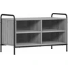 TV staliukas Televizoriaus spintelė 140 x 39,5 x 50 cm Pilka Sonoma