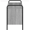 TV staliukas Televizoriaus spintelė 140 x 39,5 x 50 cm Pilka Sonoma