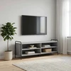 TV staliukas Televizoriaus spintelė 140 x 39,5 x 50 cm Pilka Sonoma
