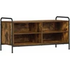 TV staliukas Televizoriaus spintelė 140 x 39,5 x 50 cm Dūminio ąžuolo