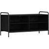 TV staliukas Televizoriaus spintelė 140 x 39,5 x 50 cm Juodojo ąžuolo