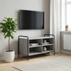 TV staliukas Televizoriaus spintelė 140 x 39,5 x 50 cm Pilka Sonoma