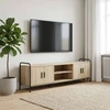 TV staliukas Televizoriaus spintelė 146 x 33 x 50 cm Sonoma ąžuolas
