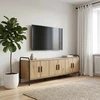 TV staliukas Televizoriaus spintelė 146 x 33 x 50 cm Artisano ąžuolo