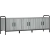 TV staliukas Televizoriaus spintelė 146 x 33 x 50 cm Pilka Sonoma