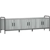 TV staliukas Televizoriaus spintelė 146 x 33 x 50 cm Pilka Sonoma